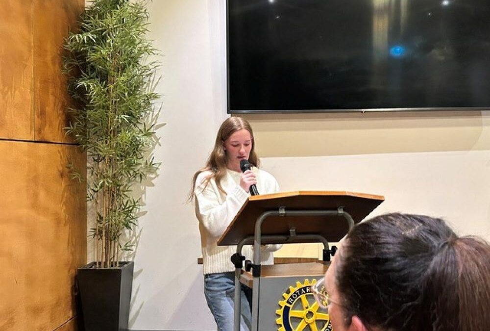 Rotary Club Scholarship speeches